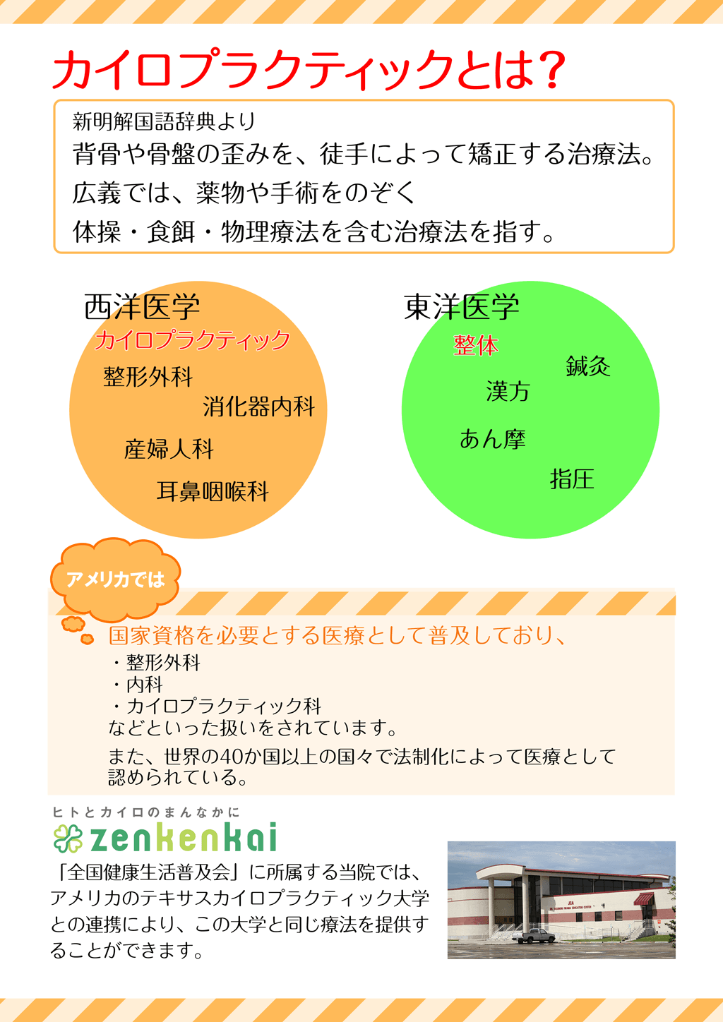 カイロプラクティックとは？