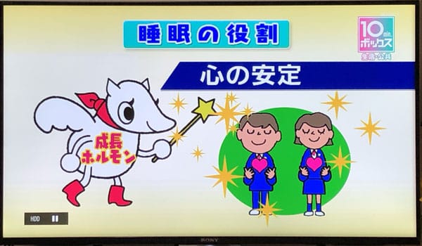 睡眠の役割 心の安定